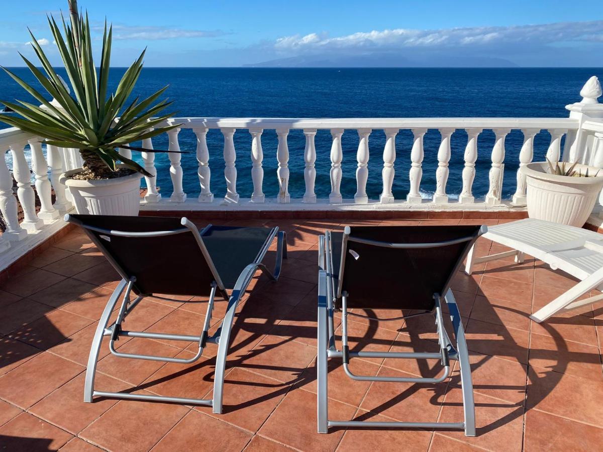 1St Line Sea View & Rooftop - Arena Puerto de Santiago  Exteriér fotografie